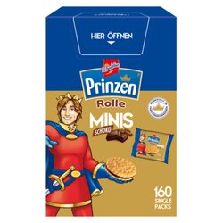 Prinzen Rolle 75980720 Prinzen Rolle Minis Schoko 16St 1,2kg