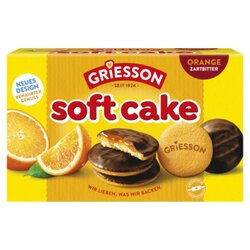 GRIESSON 77242920 Griesson Soft Cake Orange Zartbitter 2x150g
