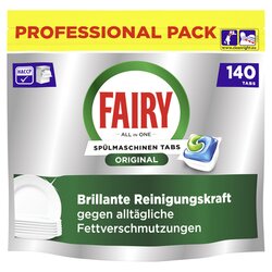 Fairy 8006530195416 Fairy Spülmaschinentabs Professional All In One140St