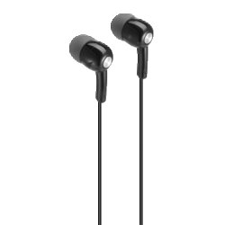 Hama 00221789 Hama Kopfhörer Gloss II In-Ear kabelgebunden sw