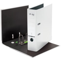 VON 10550001 VON Ordner A4 PP 80mm weiß