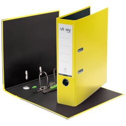 VON 10550015 VON Ordner A4 PP 80mm gelb