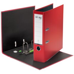 VON 10550025 VON Ordner A4 PP 80mm rot