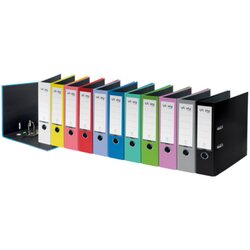 VON 10550099 VON Ordner A4 PP 80mm sortiert
