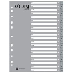 VON 12790085 VON Register A-Z A4 PP grau