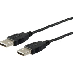 equip 128871 equip Kabel USB 2.0 A auf A M/M 3m  sw