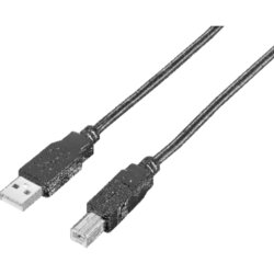 equip 128860 equip Kabel USB 2.0 A auf B 1,8m  sw