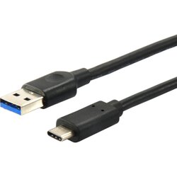equip 128345 equip Kabel USB-C 3.2 Gen1 to A 0,5m sw
