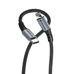 Verbatim 31844 Verbatim Ladekabel USB-C zu Lightning 1,2m sw