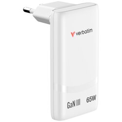 Verbatim 32355 Verbatim Charger FoldNGo GaN 65W ws 2x USB-C PD