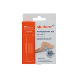 aluderm® 1008304 aluderm Wundpflaster Mix klassisch 20St
