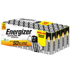 Energizer® E303711203 Energizer Alkaline Power Micro (AAA) Paper Box 40St