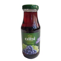 albi 172173001 Albi Traubensaft rot 24x200ml 
