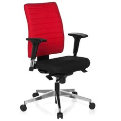 hjh OFFICE 608813 HJH Office Drehstuhl PRO-TEC 350 Stoff sw/rt