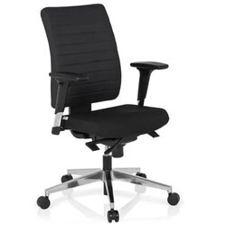 hjh OFFICE 608814 HJH Office Drehstuhl PRO-TEC 350 Stoff sw