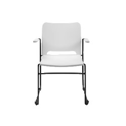 TOPSTAR RE10AWW Topstar Besucherstuhl Visit Lite mit Armlehne sw/ws